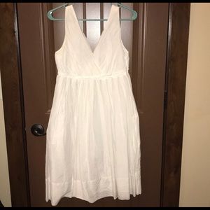 Beautiful white GAP sun dress.